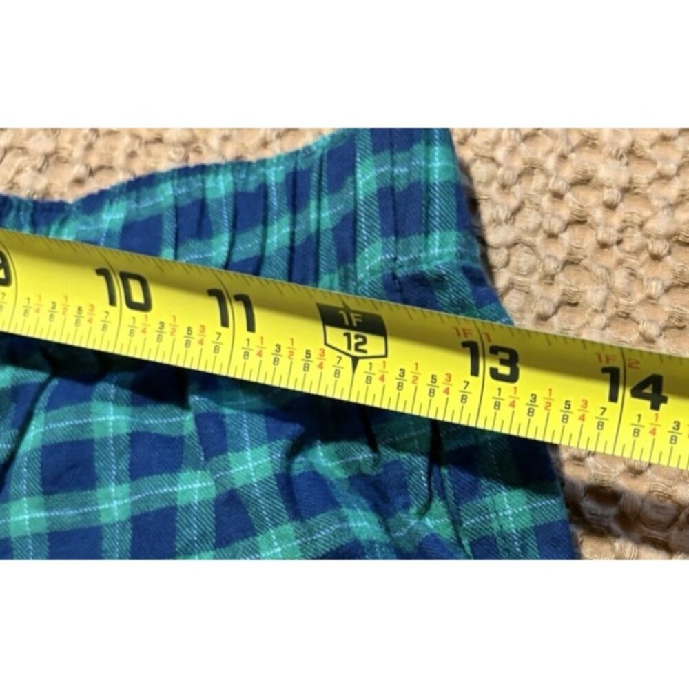 Women’s Flannel Long Sleeve Top and Shorts Pajama Set - Auden - XS - NWT - Picture 6 of 8
